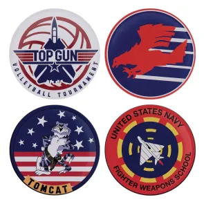 Top Gun Untersetzer 4er-Pack