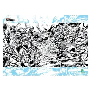 Teenage Mutant Ninja Turtles Kunstdruck Comic Limited Edition 42 x 30 cm