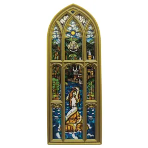 Harry Potter Resinschild Mermaid Stained Glass Window