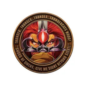 ThunderCats Sammelmünze Lion-O 40th Anniversary Limited Edition    