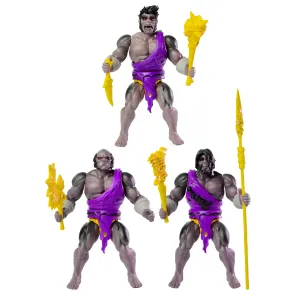 Legends of Dragonore Wave 2: Dragon Hunt Actionfiguren 3er-Pack Brukteror Cave Men 14 cm