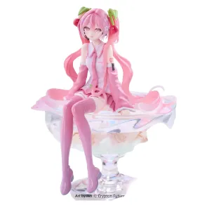 Hatsune Miku Noodle Stopper PVC Figur Sakura Miku 2026 Smile Ver. 14 cm