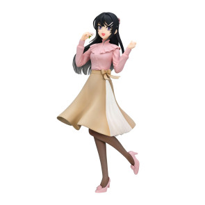 Rascal Does Not Dream of Bunny Girl Senpai Trio-Try-iT PVC Statue Mai Sakurajima Spring Outfit Ver. 21 cm