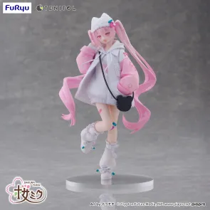 Hatsune Miku Tenitol PVC Statue Sakura Miku Cool style [petit] 19 cm   