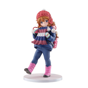 Evangelion: 3.0 + 1.0 Thrice Upon a Time FNEX Statue 1/6 Asuka Shikinami Langley Winter Ver. 20 cm