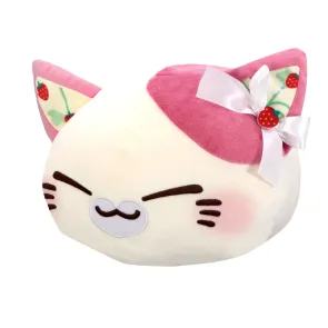 Nemuneko Cat Sweet Big Plush Plüschfigur Berry Pink 35 cm