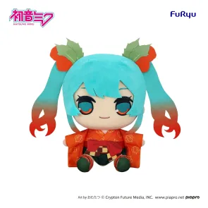 Hatsune Miku Kyurumaru Big Plüschfigur Flower Fairy Winter Cherry Ver. 29 cm     