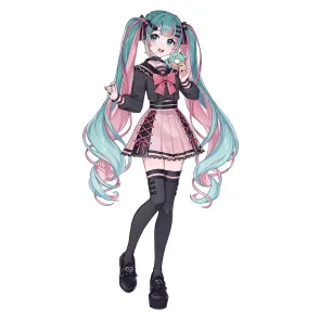Hatsune Miku Sweet School Life PVC Figur Bitter & Sweet Version 18 cm
