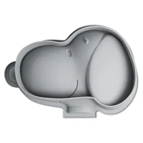 Peanuts Silikon-Backform Snoopy grau