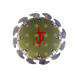 Doom The Dark Ages Kissen Shield Saw 