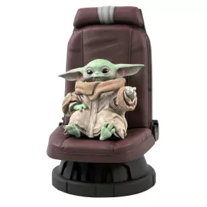 Star Wars The Mandalorian The Child in Chair Premier Collection Statue 30 cm