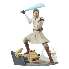 Star Wars: The Clone Wars Deluxe Gallery PVC Statue General Obi-Wan Kenobi 23 cm