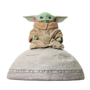 Star Wars The Mandalorian Milestones Statue 1/2 Grogu on Seeing Stone 20 cm