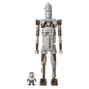 Star Wars: The Mandalorian Jumbo Vintage Kenner Actionfigur 1/6 IG-12 w/ Anzellans 36 cm