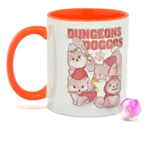 Glassstaff Geschenkbox Tasse & Würfel D20 Dungeons & Doggos