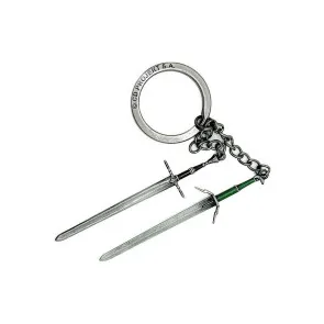 The Witcher III: Wild Hunt Schlüsselanhänger Geralt Two Swords