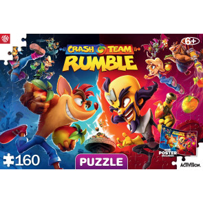 Crash Bandicoot Kids Puzzle Rumble Heroes (160 Teile)