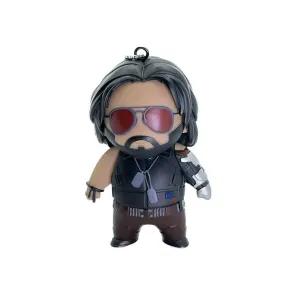 Cyberpunk 2077 Figur zum Aufhängen Johnny Silverhand 10 cm