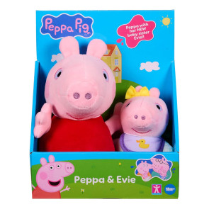 Peppa Pig Plüschfiguren 2er Pack