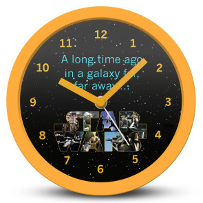 Star Wars Schreibtischuhr Long Time Ago