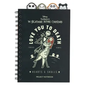 Nightmare Before Christmas Projekt Notizbuch A5