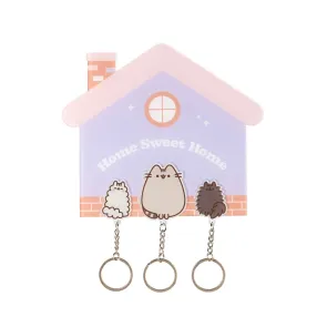 Pusheen Schlüsselbrett inkl. 3 Schlüsselanhänger