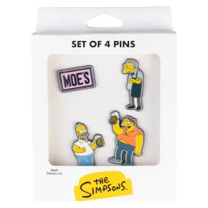Die Simpsons Ansteck-Pins 4er Set Moe's Tavern