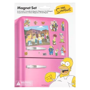 Die Simpsons Figuren Magnet Set Bürger