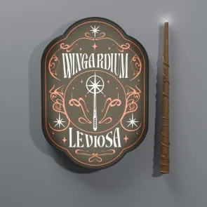 Harry Potter Lampe Wingardium Leviosa 17 cm