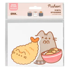 Pusheen Vinyl-Sticker Sushi Roll Vol. 2 2er Set