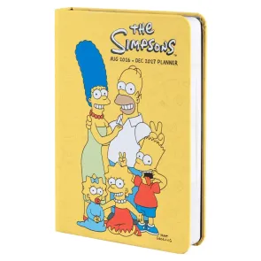 Die Simpsons Akademischer Planer 2026/27 A6 *Englische Version*