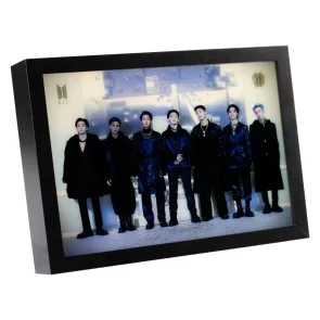 BTS Gerahmter LED Druck