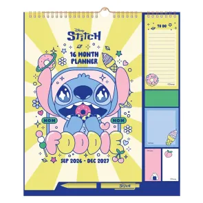 Disney Stitch Wand-Planer 2026/27 30 x 34 cm