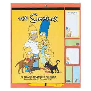 The Simpsons magnetischer Planer 2026/27 30 x 35 cm
