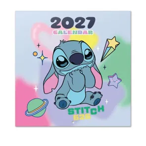 Disney Stitch Wandkalender 2027 30 x 30 cm