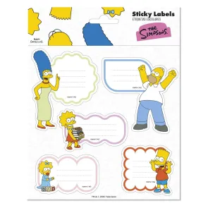 Die Simpsons Selbstklebende Etiketten Premium (10)