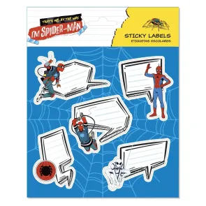 Spider-Man Premium Selbstklebende Etiketten