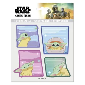 Star Wars: The Mandalorian Premium Selbstklebende Etiketten Grogu