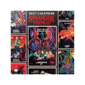 Stranger Things Wandkalender 2027 30 x 30 cm