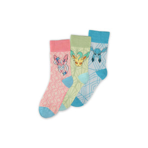 Pokémon Socken 3er-Pack Evoli Evolution 3.0 43-46