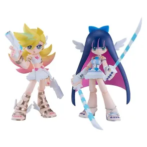 New Panty & Stocking with Garterbelt Figma Actionfiguren 2er-Pack Panty & Stocking: Angel ver. 12 cm