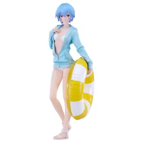 Rebuild of Evangelion Pop Up Parade L PVC Statue Beach Queens: Rei Ayanami 22 cm