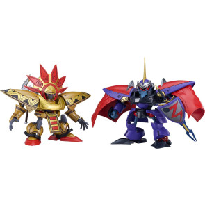 Hao Taikei Ryu Knight Moderoid Plastic Model Kit Series: 4 Shinebaram & Steru 10 cm
