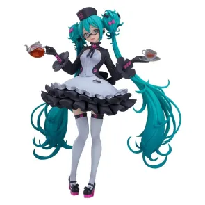 Character Vocal Series 01: Hatsune Miku Pop Up Parade Hatsune Miku: Glasses x Café Ver. 18 cm