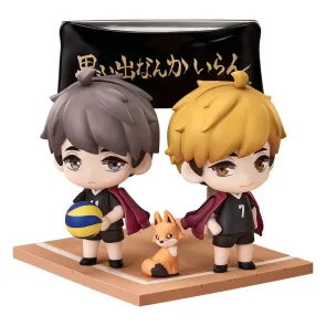 Haikyu!! Qset+ Minifiguren 2er-Pack Atsumu Miya & Osamu Miya 8 cm