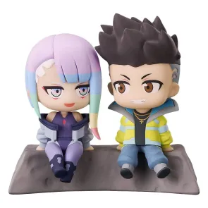 Cyberpunk: Edgerunners Qset+ PVC Figuren 2er-Pack David & Lucy 8 cm