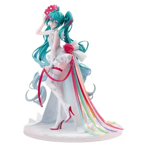 Hatsune Miku GT Project G.S. Collection PVC Figur 1/7 Racing Miku 15th "Rhapsody" 2010-2025 27 cm