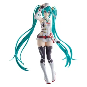 Hatsune Miku GT Project Pop Up Parade PVC Figur Racing Miku: 2023 Ver. 17 cm