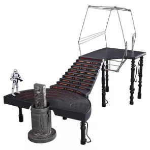Star Wars V Carbon-Freezing Chamber mit Stormtrooper Actionfigur Vintage Collection 10 cm