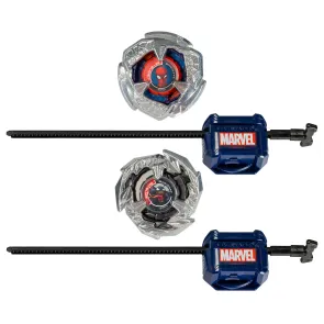 Beyblade X Marvel Collab Spider-Man 3-60F vs. Venom 3-80N